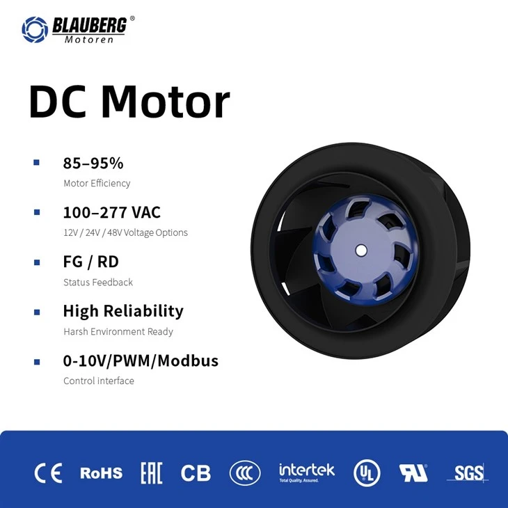 Blauberg BE-B133A-EC-00 133mm DC Backward Centrifugal Fan best