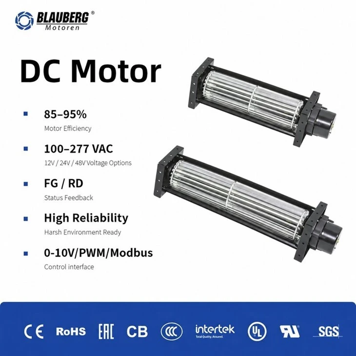 Blauberg VF-T043A-EE-98(R000) 43mm DC Cross Flow Fans suppliers