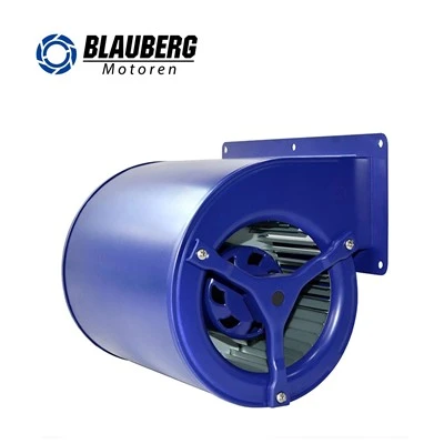 146 mm EC/DC naprej ukrivljen električni centrifugalni ventilator z dvojnim vstopom in odobritvijo CE