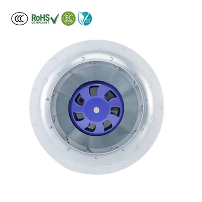280 mm EC motorni odsesovalni ventilatorji za FFU